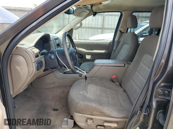 2005 Ford Explorer XLT with VIN 1FMZU63E45ZA78110, listed as a Copart auction lot 55365765 with 167,819 mi miles and Salvage title. Bid and sale history available at DreamBid. Image 7.
