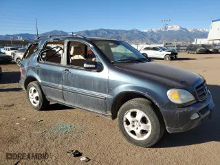 2003 Mercedes-Benz M-Class 3.7L with VIN 4JGAB57E33A420679, listed as a Copart auction lot 44367445 with 150,164 mi miles and Salvage Title. Bid and sale history available at carsss.com. Image 4.