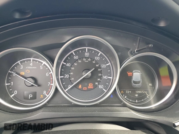 2018 Mazda CX-9 Touring with VIN JM3TCACY0J0209064, listed as a Copart auction lot 53826185 with 109,072 mi miles and Salvage title. Bid and sale history available at DreamBid. Image 9.