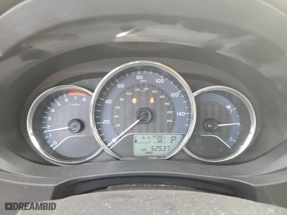 2016 Toyota Corolla L with VIN 2T1BURHE2GC659134, listed as a Copart auction lot 49696465 with 52,537 mi miles and Salvage Title. Bid and sale history available at carsss.com. Image 9.