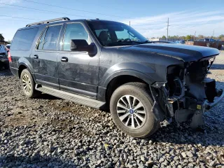 2015 Ford Expedition EL XLT with VIN 1FMJK1HT3FEF43935, listed as a Copart auction lot 41966785 with 254,852 mi miles and Salvage Title. Bid and sale history available at carsss.com. Image 4.