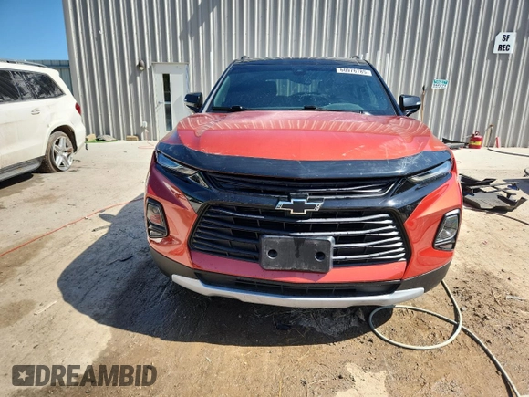 2022 Chevrolet Blazer LT z VIN 3GNKBHR44NS133097, wystawiony jako Copart lot #60976785 z przebiegiem 55 215 mil mil oraz Szkoda całkowita • Salvage title. Historia ofert i sprzedaży dostępna na DreamBid. Obrazek 5.