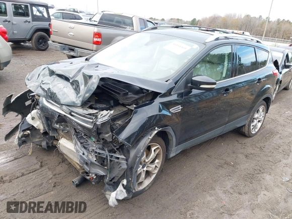 2016 Ford Escape Titanium with VIN 1FMCU9J91GUA59639, listed as a IAAI auction lot 41058369 with 138,046 mi miles. Bid and sale history available at carsss.com. Image 18.
