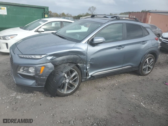 2019 Hyundai Kona Ultimate with VIN KM8K53A51KU351271, listed as a Copart auction lot 79429554 with 32,716 mi miles and Salvage Title. Bid and sale history available at carsss.com. Image 1.