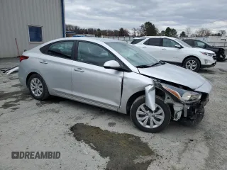 2021 Hyundai Accent SE with VIN 3KPC24A69ME140627, listed as a Copart auction lot 50552115 with 33,802 mi miles and Salvage Title. Bid and sale history available at carsss.com. Image 4.