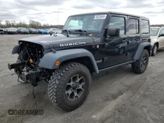 2016 Jeep Wrangler Unlimited Rubicon Hard Rock with VIN 1C4BJWFG9GL155037, listed as a Copart auction lot 48230444 with 138,543 mi miles and Salvage Title. Bid and sale history available at carsss.com. Image 1.
