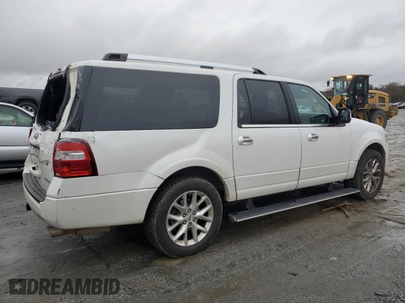 2015 Ford Expedition Max Limited with VIN 1FMJK1KT2FEF26018, listed as a Copart auction lot 78371064 with 192,023 mi miles and Salvage Title. Bid and sale history available at carsss.com. Image 3.