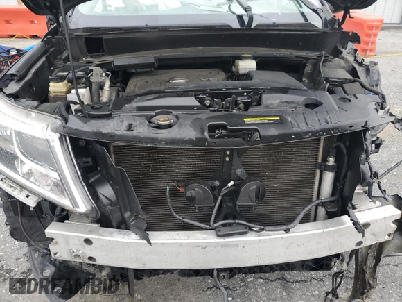 2015 Nissan Pathfinder SL with VIN 5N1AR2MM2FC626753, listed as a Copart auction lot 58990055 with Not provided miles and Salvage title. Bid and sale history available at DreamBid. Image 11.