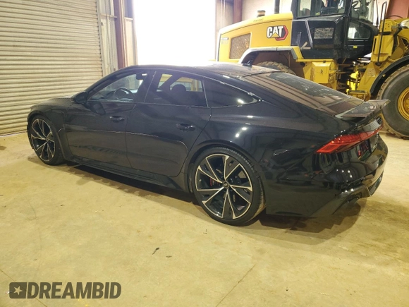 2021 Audi RS 7 z VIN WUAPCBF20MN907224, wystawiony jako Copart lot #44950225 z przebiegiem 22 303 mil mil oraz Szkody całkowita. Historia ofert i sprzedaży dostępna na DreamBid. Obrazek 2.