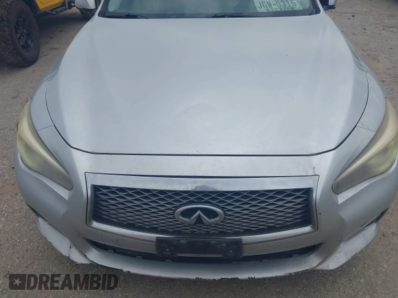 2014 Infiniti Q50 Sport with VIN JN1BV7AP5EM670953, listed as a IAAI auction lot 41913801 with 190,180 mi miles and . Bid and sale history available at DreamBid. Image 12.