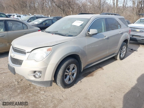 2011 Chevrolet Equinox LT w/2LT with VIN 2GNALPECXB1261402, listed as a IAAI auction lot 41103040 with 161,554 mi miles. Bid and sale history available at carsss.com. Image 2.