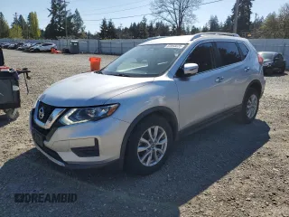2017 Nissan Rogue SV with VIN KNMAT2MV5HP520355, listed as a Copart auction lot 53693225 with 109,569 mi miles and Salvage Title. Bid and sale history available at carsss.com. Image 1.