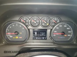 2023 Chevrolet Silverado 1500 Custom with VIN 1GCPDBEK8PZ122670, listed as a Copart auction lot 48259635 with 50,219 mi miles and Clean Title. Bid and sale history available at DreamBid. Image 9.