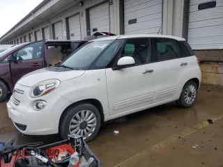 2014 FIAT 500L Easy with VIN ZFBCFABH3EZ028210, listed as a Copart auction lot 83995984 with Not Provided miles and Salvage Title. Bid and sale history available at DreamBid. Image 1.