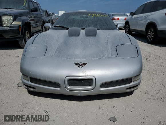 1998 Chevrolet Corvette with VIN 1G1YY22G9W5105240, listed as a Copart auction lot 75965634 with 0 mi miles and Salvage Title. Bid and sale history available at carsss.com. Image 5.
