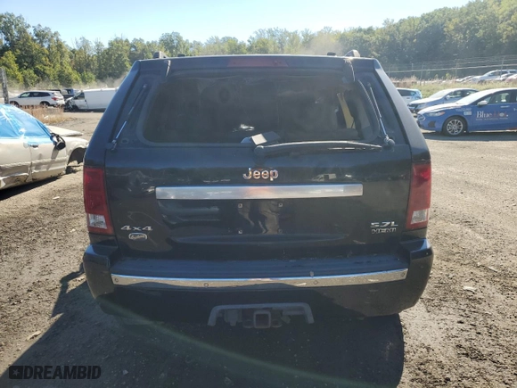 2006 Jeep Grand Cherokee Overland with VIN 1J8HR68286C356259, listed as a Copart auction lot 74461484 with 0 mi miles and Salvage Title. Bid and sale history available at carsss.com. Image 7.