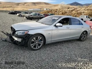 2017 Mercedes-Benz S 550e with VIN WDDUG6DB2HA299840, listed as a Copart auction lot 80257744 with 124,611 mi miles and Salvage Title. Bid and sale history available at DreamBid. Image 1.