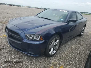 2014 Dodge Charger SE with VIN 2C3CDXBG7EH268734, listed as a Copart auction lot 62922204 with 0 mi miles and Salvage Title. Bid and sale history available at carsss.com. Image 1.