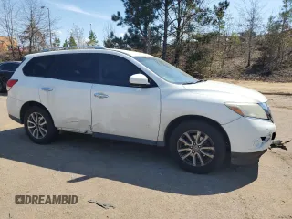 2016 Nissan Pathfinder S with VIN 5N1AR2MN9GC611712, listed as a Copart auction lot 50151285 with 218,982 mi miles and Salvage title. Bid and sale history available at DreamBid. Image 4.
