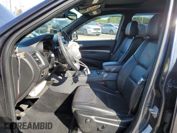 2014 Dodge Durango R/T with VIN 1C4SDJCTXEC306881, listed as a Copart auction lot 53499755 with 108,843 mi miles and Salvage title. Bid and sale history available at DreamBid. Image 7.