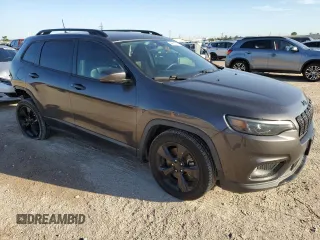 2020 Jeep Cherokee Latitude Plus with VIN 1C4PJLLBXLD573687, listed as a Copart auction lot 46912455 with 60,240 mi miles and Salvage Title. Bid and sale history available at carsss.com. Image 4.