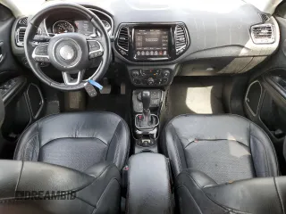 2021 Jeep Compass Limited with VIN 3C4NJDCB4MT603159, listed as a Copart auction lot 60807565 with 88,603 mi miles and Salvage title. Bid and sale history available at DreamBid. Image 8.