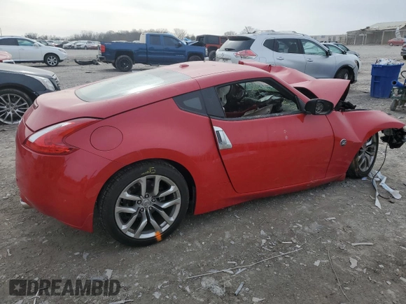 2014 Nissan 370Z Touring with VIN JN1AZ4EH5EM633838, listed as a Copart auction lot 48112955 with Not provided miles and Clean title. Bid and sale history available at DreamBid. Image 3.