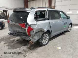 2013 Toyota Sienna LE with VIN 5TDJK3DC0DS056429, listed as a IAAI auction lot 41633193 with 167,321 mi miles and . Bid and sale history available at DreamBid. Image 4.