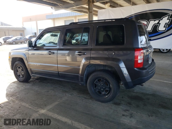 2017 Jeep Patriot Sport with VIN 1C4NJPBA5HD136386, listed as a Copart auction lot 54973515 with 214,172 mi miles and Clean Title. Bid and sale history available at carsss.com. Image 2.
