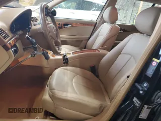 2009 Mercedes-Benz E 350 with VIN WDBUH87X29B413291, listed as a Copart auction lot 82112004 with 203,358 mi miles and Salvage Title. Bid and sale history available at DreamBid. Image 7.