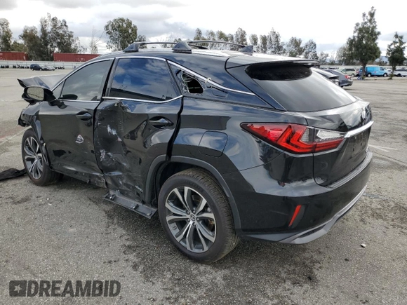 2019 Lexus RX with VIN 2T2BGMCA4KC034950, listed as a Copart auction lot 46860385 with 0 mi miles and Salvage Title. Bid and sale history available at carsss.com. Image 2.