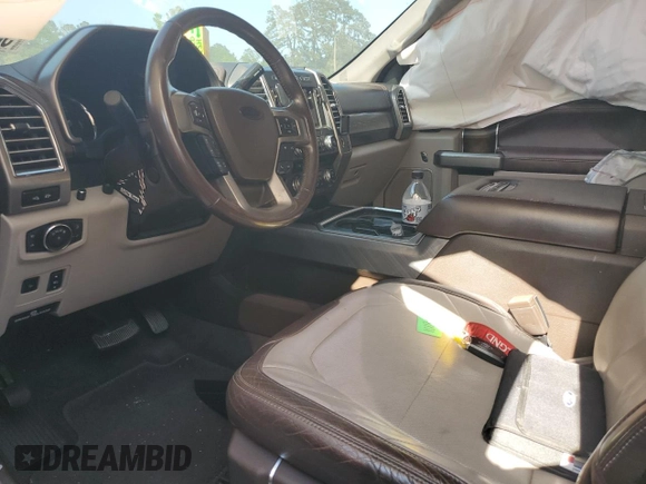 2018 Ford F-350 XL with VIN 1FT8W3DT1JEB36214, listed as a Copart auction lot 53681475 with Not Provided miles and Salvage Title. Bid and sale history available at DreamBid. Image 7.
