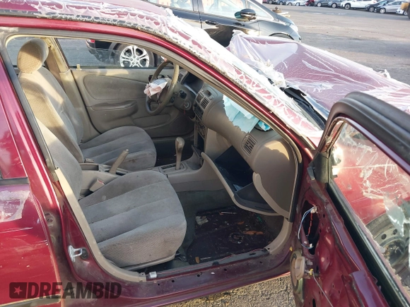 1998 Toyota Corolla VE with VIN 1NXBR12E9WZ138078, listed as a IAAI auction lot 41392232 with Not provided miles and . Bid and sale history available at DreamBid. Image 5.