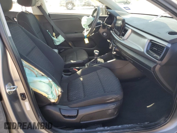 2022 Kia Rio S with VIN 3KPA24ADXNE477511, listed as a Copart auction lot 48555265 with 32,147 mi miles and Salvage Title. Bid and sale history available at carsss.com. Image 7.