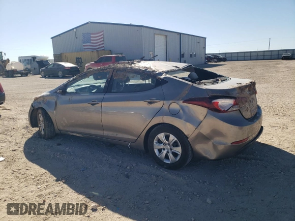 2016 Hyundai Elantra SE with VIN 5NPDH4AE8GH782749, listed as a Copart auction lot 47066475 with 100,352 mi miles and Salvage Title. Bid and sale history available at carsss.com. Image 2.