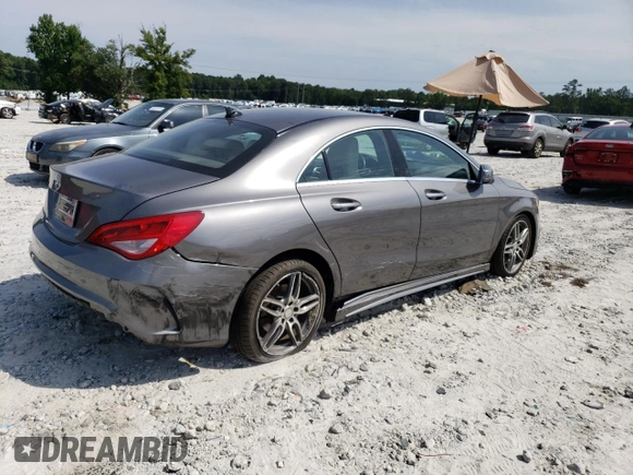 2017 Mercedes-Benz CLA 250 with VIN WDDSJ4EB0HN422510, listed as a Copart auction lot 60692463 with 75,231 mi miles and . Bid and sale history available at DreamBid. Image 3.