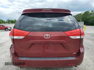 2011 Toyota Sienna XLE AAS with VIN 5TDYK3DC8BS115982, listed as a Copart auction lot 57791955 with 275,440 mi miles and Non repairable. Bid and sale history available at DreamBid. Image 6.