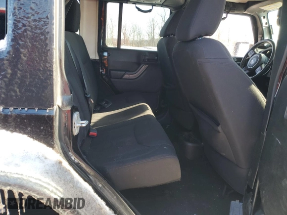 2013 Jeep Wrangler Unlimited Sport with VIN 1C4BJWDG7DL621806, listed as a Copart auction lot 87604805 with 158,885 mi miles and Salvage title. Bid and sale history available at DreamBid. Image 10.