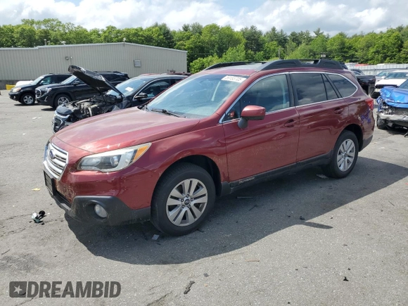 2017 Subaru Outback Premium with VIN 4S4BSADC7H3243890, listed as a Copart auction lot 59183705 with 91,182 mi miles and Non repairable. Bid and sale history available at DreamBid. Image 1.