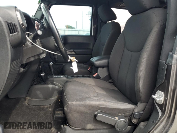 2016 Jeep Wrangler Sport with VIN 1C4AJWAG1GL302714, listed as a Copart auction lot 51862105 with 98,362 mi miles and Salvage Title. Bid and sale history available at carsss.com. Image 7.