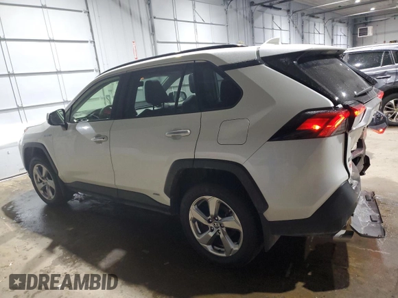 2020 Toyota RAV4 Hybrid Limited with VIN JTMDWRFV6LD540456, listed as a Copart auction lot 44146595 with 36,561 mi miles and Salvage Title. Bid and sale history available at carsss.com. Image 2.