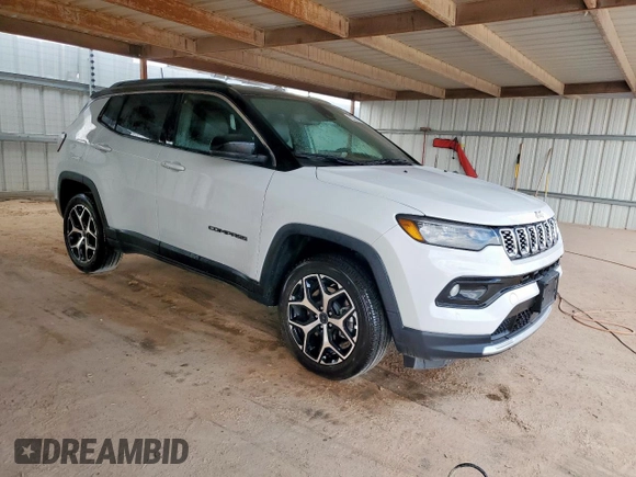 2025 Jeep Compass Limited with VIN 3C4NJDCN5ST584600, listed as a Copart auction lot 64400085 with 5,229 mi miles and Clean title. Bid and sale history available at DreamBid. Image 4.