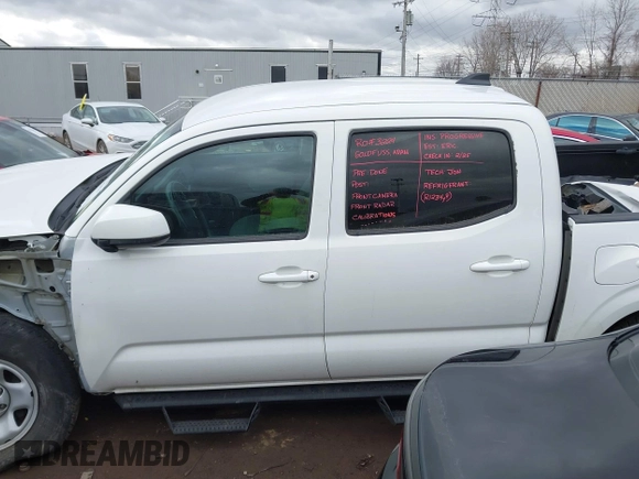 2022 Toyota Tacoma SR with VIN 3TMCZ5ANXNM457736, listed as a IAAI auction lot 41708016 with 44,351 mi miles and . Bid and sale history available at DreamBid. Image 15.