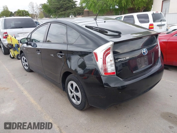 2013 Toyota Prius One with VIN JTDKN3DU4D5680616, listed as a IAAI auction lot 41903670 with 149,099 mi miles and . Bid and sale history available at DreamBid. Image 3.