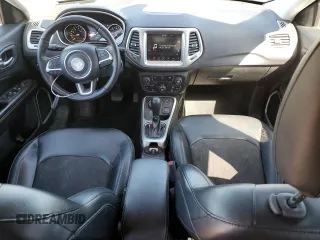 2017 Jeep Compass Latitude with VIN 3C4NJDBB7HT660673, listed as a Copart auction lot 48692465 with 120,397 mi miles and Salvage Title. Bid and sale history available at carsss.com. Image 8.
