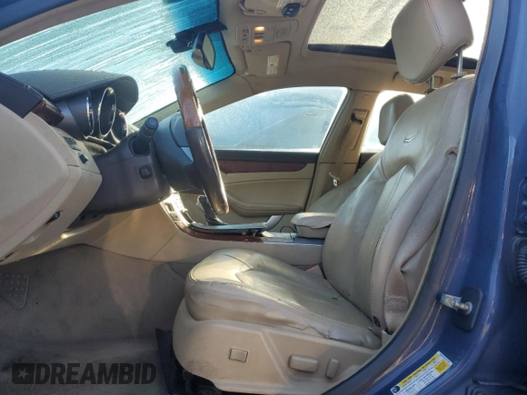 2009 Cadillac CTS RWD with VIN 1G6DV57V390101566, listed as a Copart auction lot 43567155 with 209,854 mi miles and Clean Title. Bid and sale history available at DreamBid. Image 7.