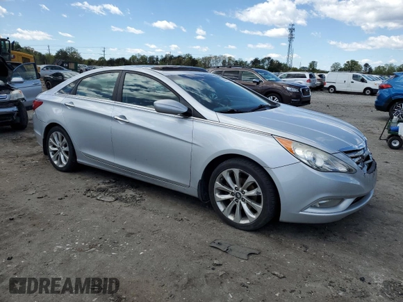 2013 Hyundai Sonata Limited with VIN 5NPEC4AC0DH644006, listed as a Copart auction lot 53040305 with 144,624 mi miles and Salvage Title. Bid and sale history available at DreamBid. Image 4.
