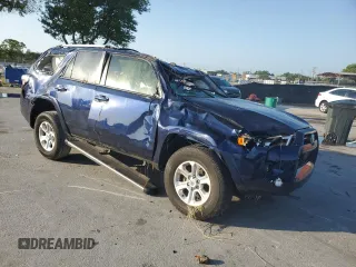 2023 Toyota 4Runner SR5 with VIN JTEEU5JR5P5279040, listed as a Copart auction lot 55560025 with Not provided miles and Non repairable. Bid and sale history available at DreamBid. Image 4.