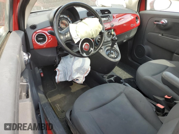 2013 FIAT 500 Pop with VIN 3C3CFFAR8DT574306, listed as a Copart auction lot 52794095 with 75,312 mi miles and Salvage Title. Bid and sale history available at carsss.com. Image 8.