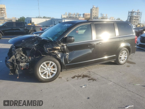 2018 Dodge Grand Caravan SXT with VIN 2C4RDGCG5JR300850, listed as a Copart auction lot 51983355 with Not Provided miles and Salvage Title. Bid and sale history available at DreamBid. Image 1.